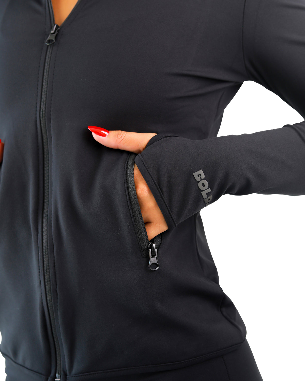 BOLDish Top With Zipper