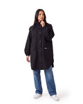 One Size Fits All Trench Jacket with zipper
